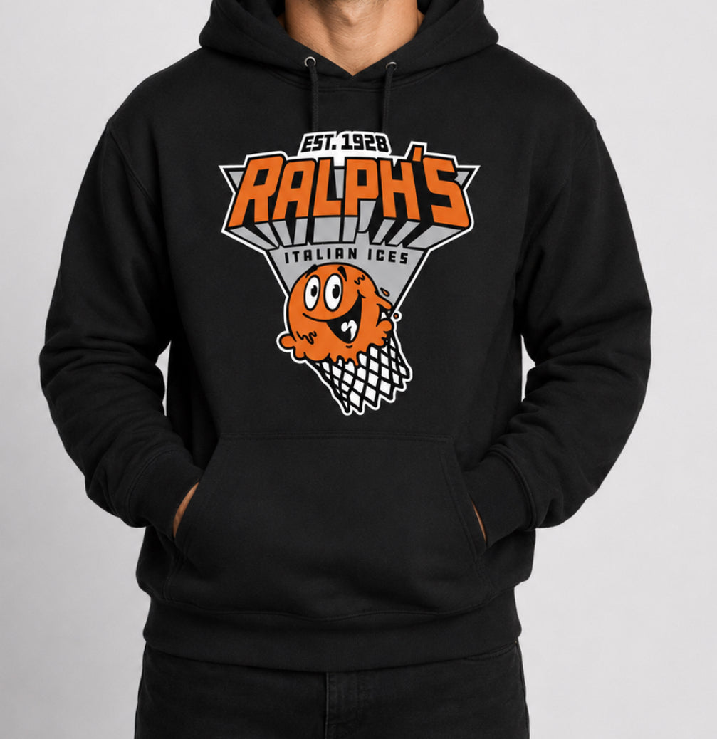 Black Basketball Hoodie