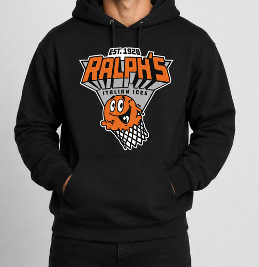 Black Basketball Hoodie