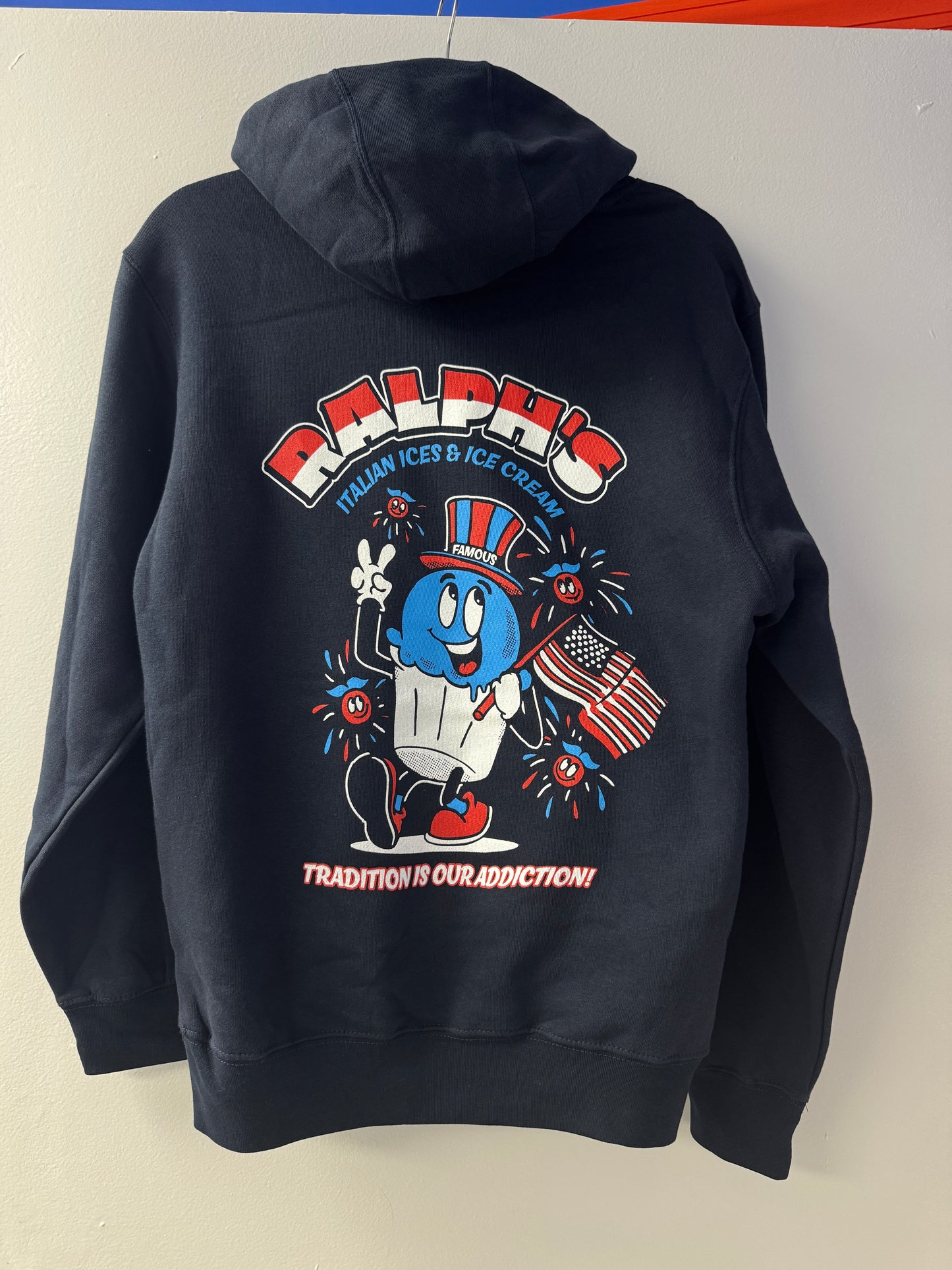 Navy Patriotic Hoodie