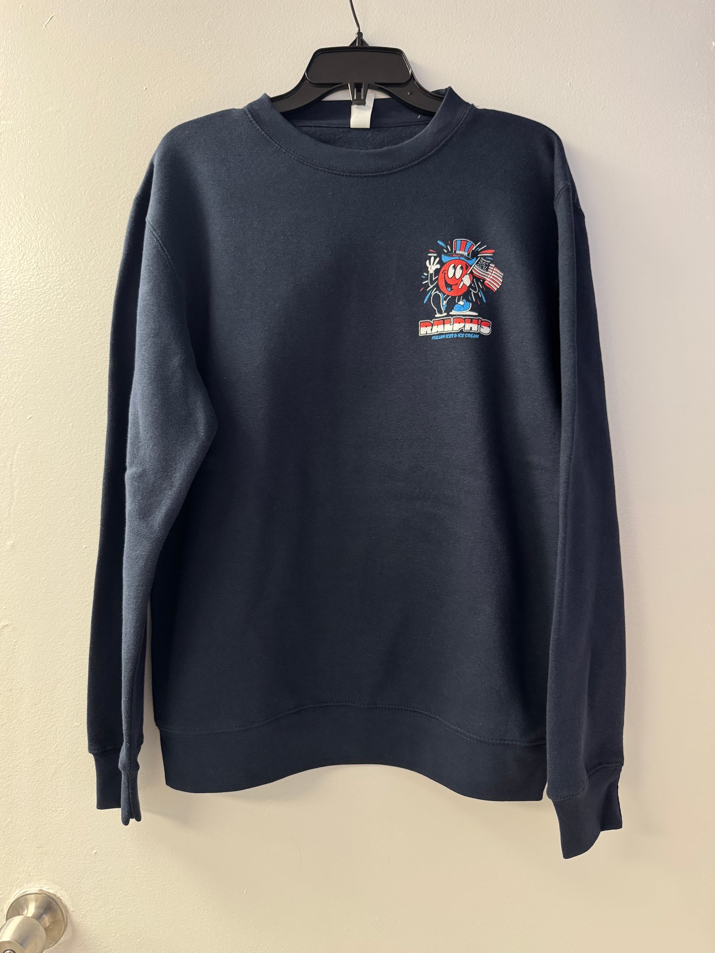 Navy Patriotic Crew Sweatshirt