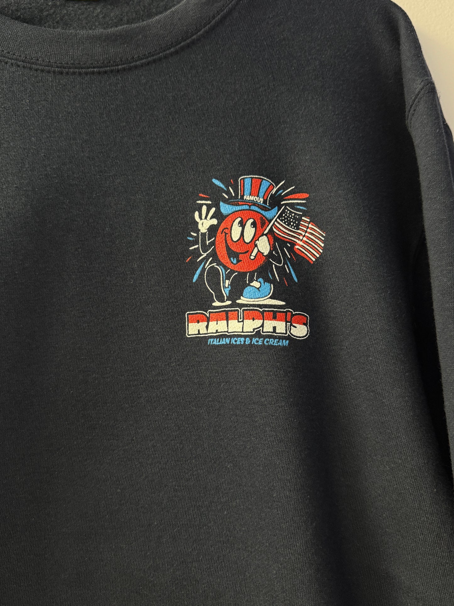 Navy Patriotic Crew Sweatshirt